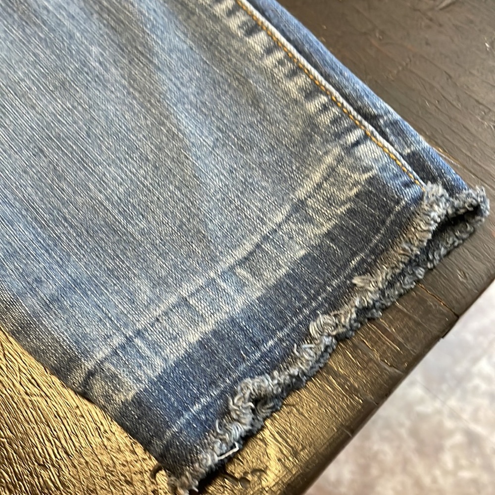 Judy Blue Distressed Skinny Fit Jeans Fused Patches Raw Hem Size 2X. - Picture 12 of 16